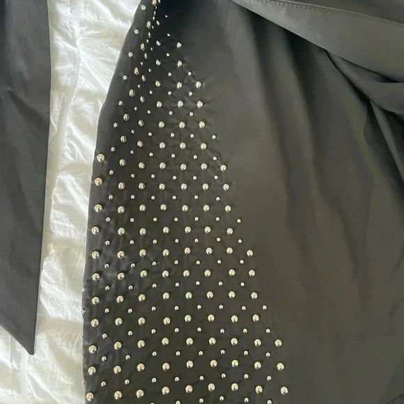 Thomas Wylde black studded carnivore thorn midi dress - Picture 11 of 11